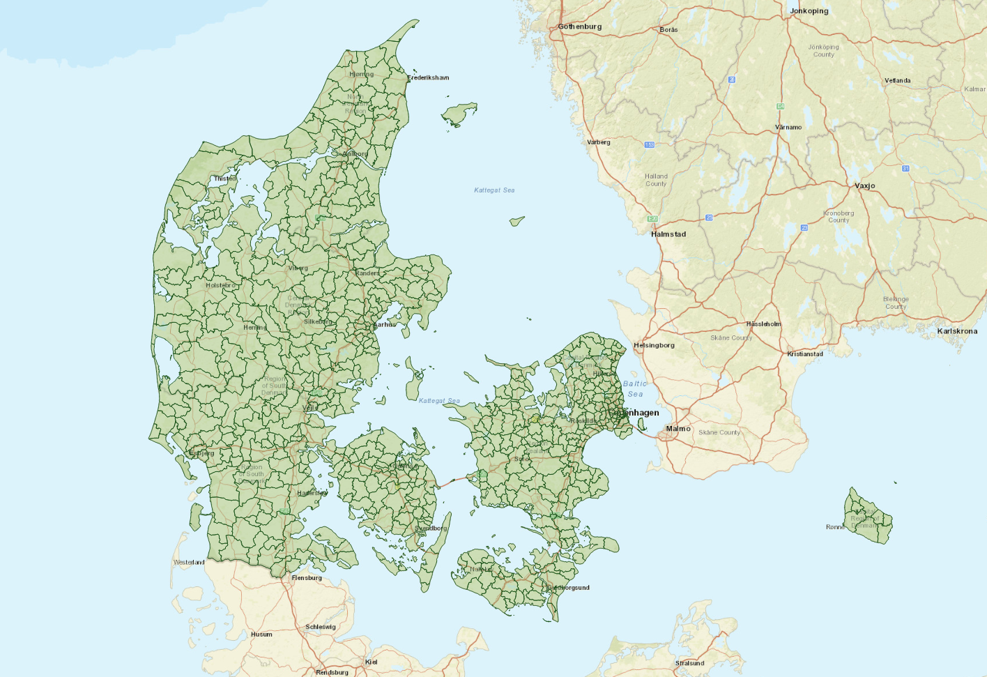 Postdistrikt i Danmark